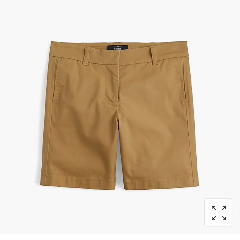 NWOT J. Crew 7” Chino shorts